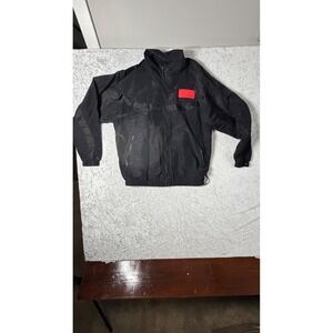 Jordan 23 Engineered Black Track Jacket Mens Size M Lightweight Zip Up